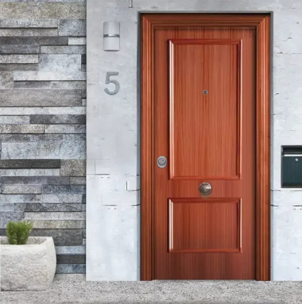 Puerta entrada mod. 111-100 sapelly barniz