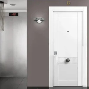 Puerta entrada 100-F lacada blanco